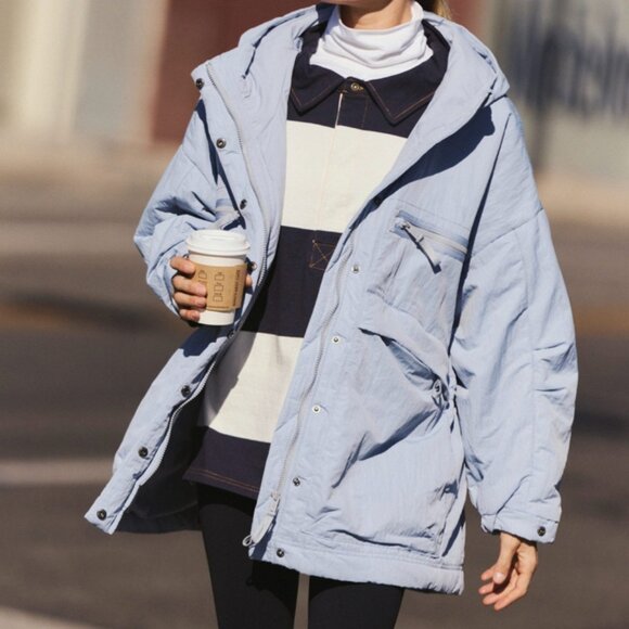 Free People Movement Billie Boxy Oversized Lightweight Jacket NWT - Picture 5 of 5